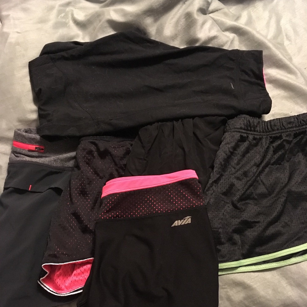 6 pairs exercise shorts